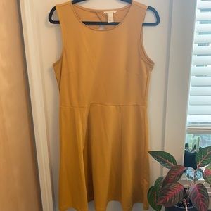 H&M A-Line Dress with Back Cutout